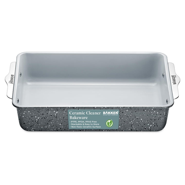 Enhance Your Cooking Experience with our Blue Roaster Pan - Aluminized Steel with Ceramic Non-Stick Coating, PFOA & PFAS Free. Non-Toxic, Heavy-Duty, Perfect Size for Various Bakings