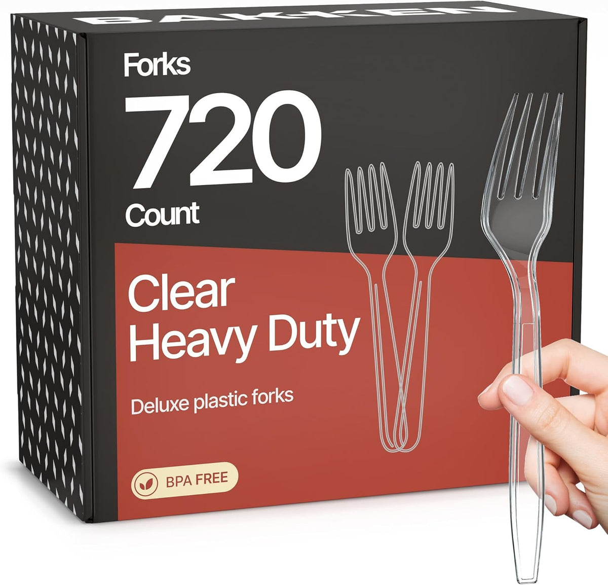 Bakken Heavy-Duty Disposable Forks, photo 11 of 12