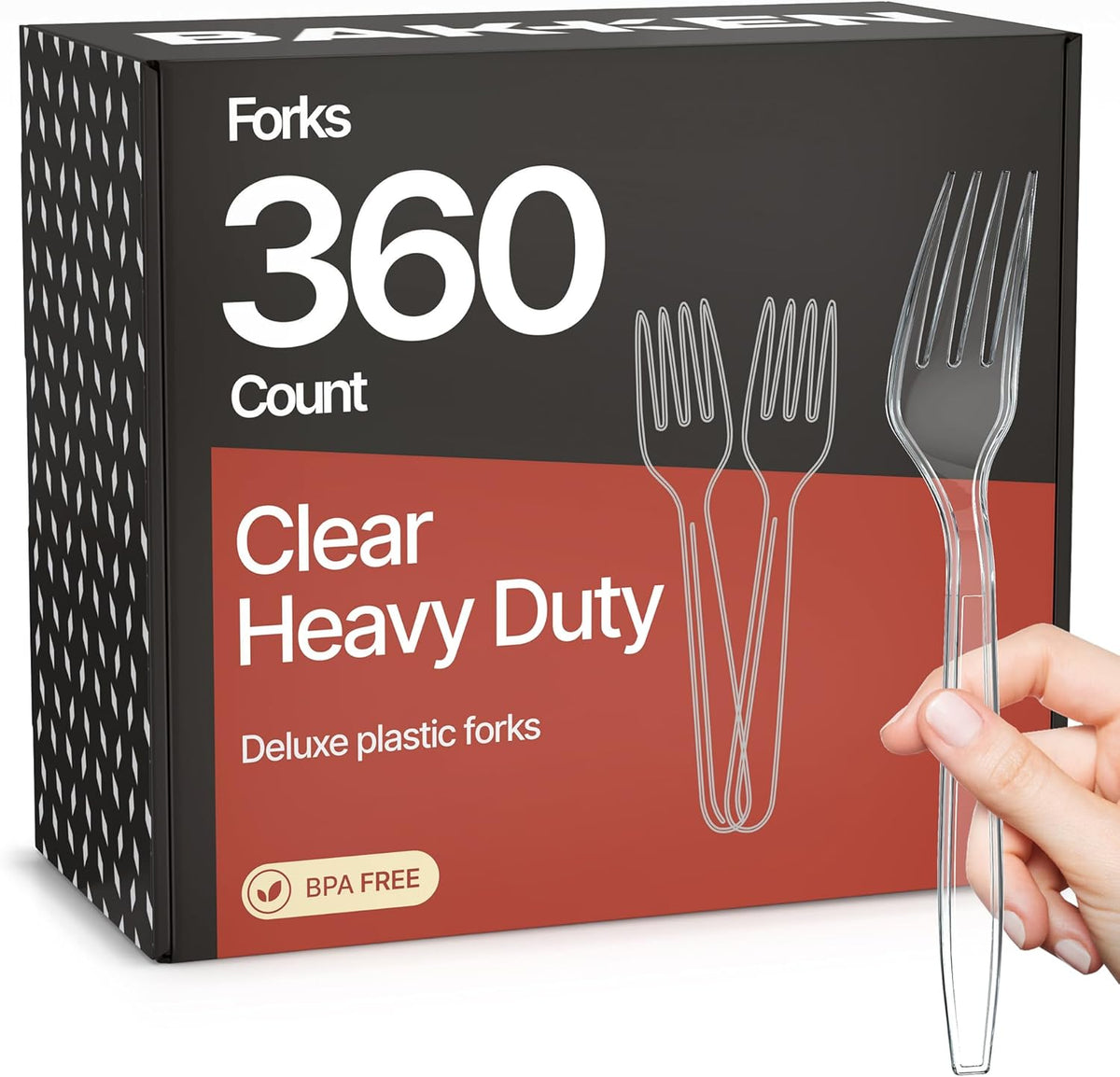 Bakken Heavy-Duty Disposable Forks, photo 9 of 12