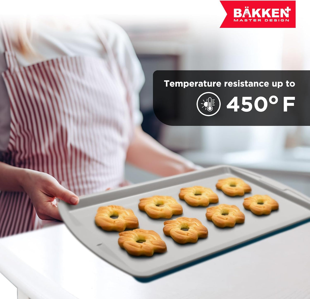 Bakken 3-Piece Cookie Sheet Set, Blue, photo 7 of 8