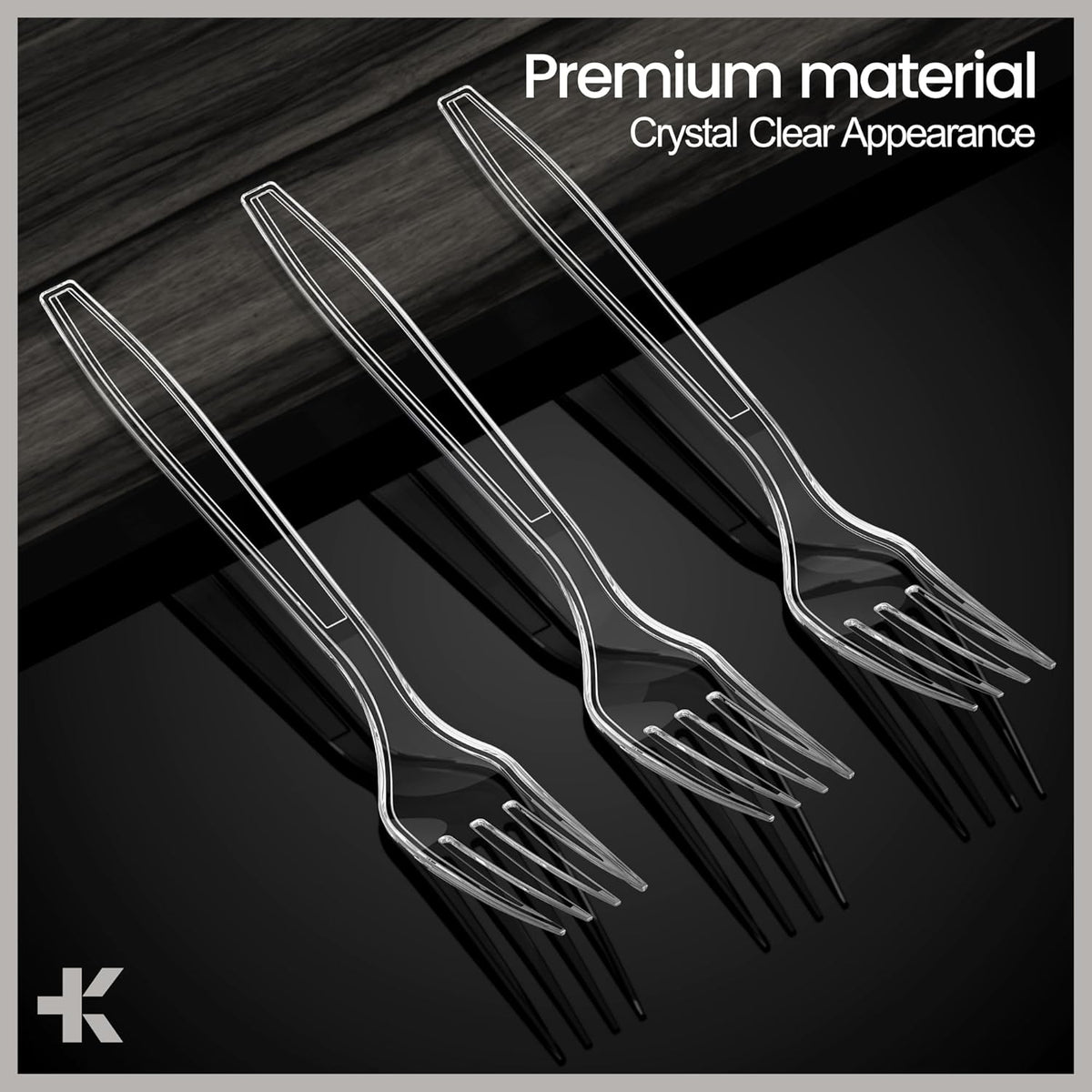 Bakken Heavy-Duty Disposable Forks, photo 3 of 12