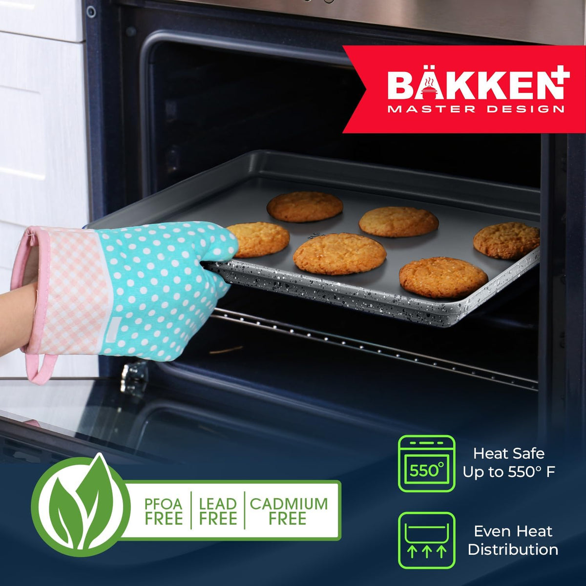 Bakken 8-Piece Ceramic Bakeware Set, Stackable, Marble, photo 8 of 9