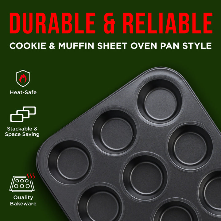 Bakken Deluxe 6-Piece Non-Stick Bakeware Set – PFOA, PFOS & PTFE Free
