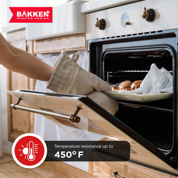 White Marble 10-Piece Bakeware Sets, Nonstick Carbon Steel Baking Sheet & Pans, Stackable Space-Saving Bakeware, Dishwasher Safe, Stain-resistant, PFOA\PFOS\PTFE Free, Oven Safe Up To 450°F (230°C)