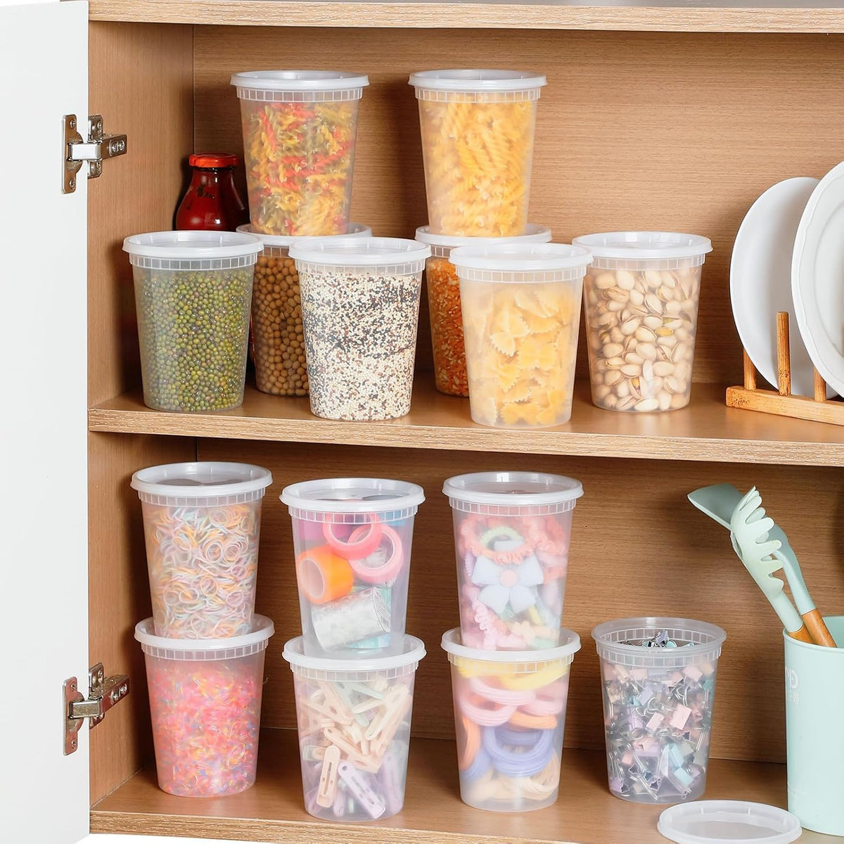 Bakken 32 oz Deli Containers with Lids, 48-Pack, photo 8 of 13